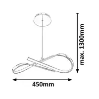 RABALUX Aniela visilica LED 20W 1600lm 4000K