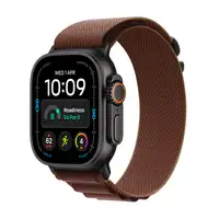 APPLE Watch Ultra 4 Cellular 49mm Black Titanium Case with Burgundy Alpine Loop - M mjc14se/a