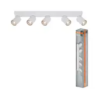 OSRAM LED Spot lampa Elemental 5XGU10,bela
