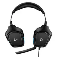 LOGITECH G432 7.1 LEATHERETTE BK/BL 981-000770