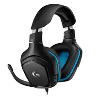LOGITECH G432 7.1 LEATHERETTE BK/BL 981-000770