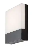 RABALUX Gimone, LED spoljna zidna, crna plastika, 10W, 570lm (bez.dif. 1000lm), 4000K