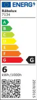 RABALUX Trogir, spoljna zidna, LED 6,5W, 4000K, 20x13cm