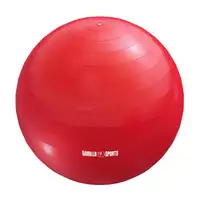 GORILLA SPORTS Lopta za pilates (75 cm / Crvena)