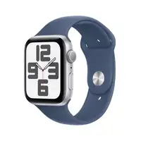 APPLE Watch SE2 v3 GPS 40mm Silver Alu Case with Denim Sport Band - S/M mxec3qv/a