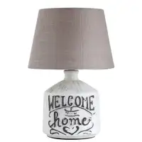 RABALUX Petra keramicka stona lampa E14 40W /belo