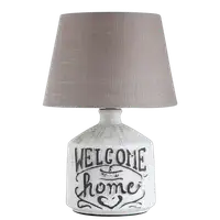 RABALUX Petra keramicka stona lampa E14 40W /belo