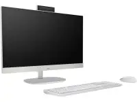 HP All-in-One 24-cr0009ny, AMD Ryzen 5 7520U, 16GB, 512GB,23.8inch IPS AG FHD, DOS, Shell white (9S7Y2EA)