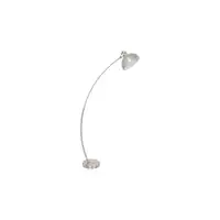 RABALUX Otto, floorlamp, satin chrome,  E27, footswitch H1580mm