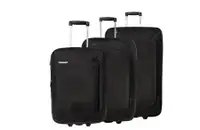 ENOVA LEON Set kofera 55/66/76cm crna