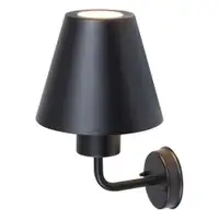 RABALUX Favara, spoljna zidna lampa, E27 1X14W crna, IP44 ,