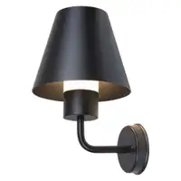 RABALUX Favara, spoljna zidna lampa, E27 1X14W crna, IP44 ,