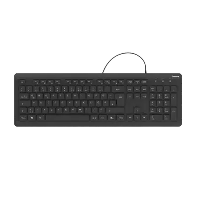 HAMA KC-600 vodootporna tastatura crna
