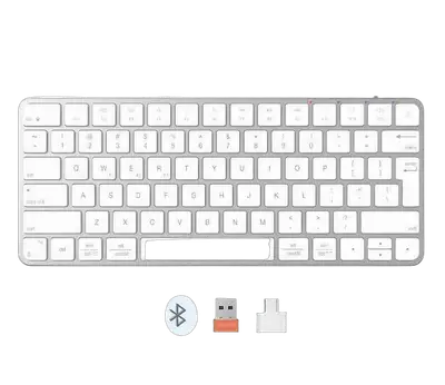MEETION K210MWWH BT TASTATURA BELA