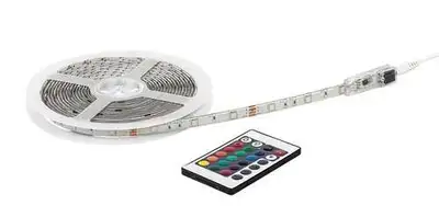 RABALUX LED traka RGB (samo RGB boje) 19W, daljinski, dimabilna, dužina 500cm, 30 LED/m, cut 10cm, IP44 zaštita