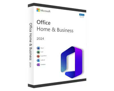 MICROSOFT Retail Office Home and Business 2024 English / PKC / 1PC / 1Mac