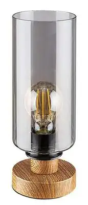 RABALUX Tanno, hrastova metalna stona lampa , E27 1x25W IP20