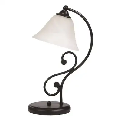 RABALUX Dorothea stona lampa E14 40W mat crno