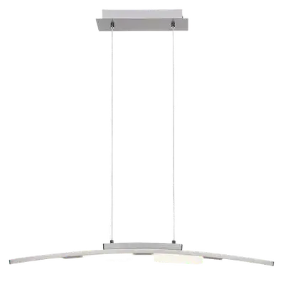 RABALUX Eucalyptus, LED visilica, 20W, 3000K, dimabilna touch, hrom