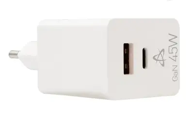 S-BOX HC 45, USB-A, USB-C, 45W GAN Home Charger