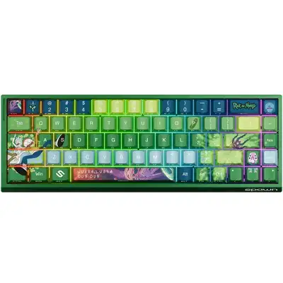 SPAWN Rick and Morty Keyboard 