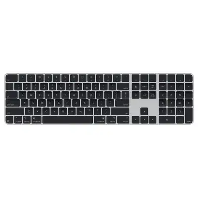 APPLE Magic Keyboard (2024) w Touch ID and Numeric Keypad - CRO - Black Keys mxk83cr/a