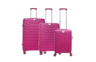 ENOVA set kofera 3 / 1 pink