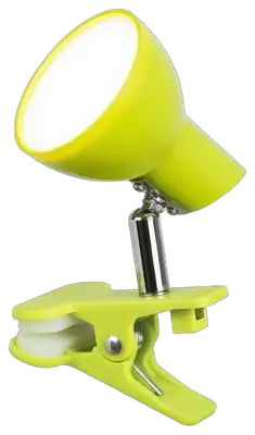 RABALUX Noah, clip lamp, green,  LED 5W