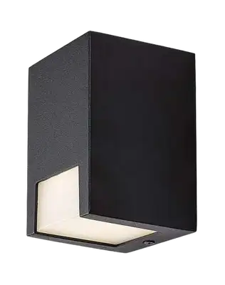RABALUX Cernon, spoljna zidna GU10, aluminium crna, dimenzije 7,5x11cm, IP44