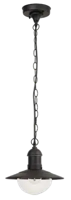 RABALUX Oslo spoljna Visilica E27 60W crno IP44