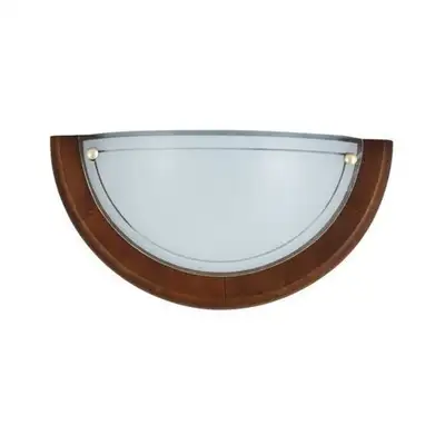 RABALUX Fa Ufo zidna lampa D30 E27 60W hrast opal