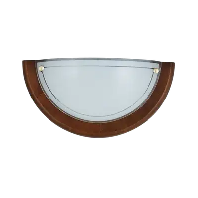 RABALUX Fa Ufo zidna lampa D30 E27 60W hrast opal