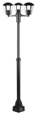 RABALUX Marseille spoljna staj.lampa E27 3x60W IP44 crna