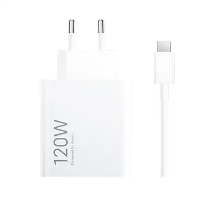XIAOMI 120W HyperCharge Combo (Type-A) White