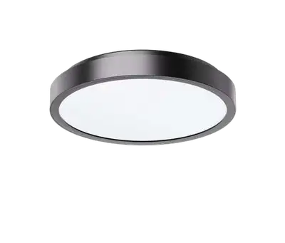 RABALUX Samira plafonjera 36W crna okrugla
