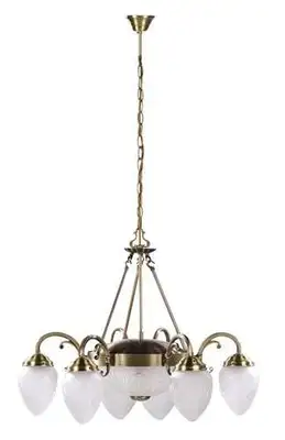 RABALUX Annabella 6arm luster E14 6x40W bronza