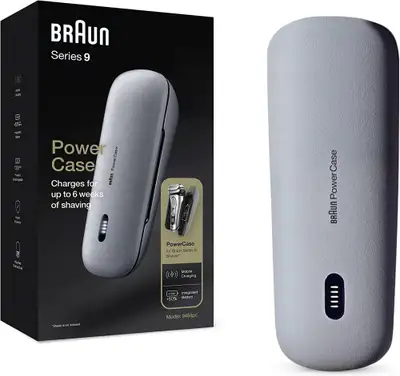 BRAUN power case 9484pc grey