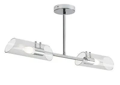 RABALUX Teodoro plafonjera E14 2x12W hrom