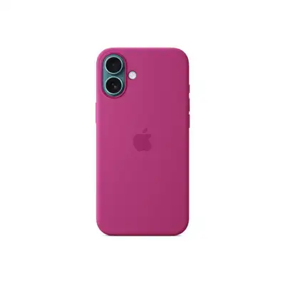 APPLE iPhone 16 Plus Silicone Case with MagSafe Fuchsia myye3zm / a