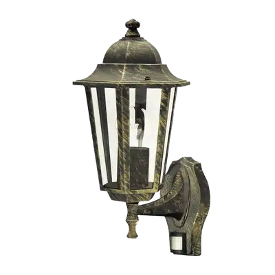RABALUX Velence spoljna zidna lampa 60W agold IP44 senzor