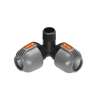GARDENA Ugaona spojnica za okiten crevo muski navoj 25mm x 3/4"(19mm)