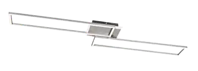 RABALUX Benedick, plafonska lampa, srebrna 40W 3050lm-4500lm, 2700-6500K