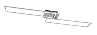 RABALUX Benedick, plafonska lampa, srebrna 40W 3050lm-4500lm, 2700-6500K