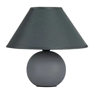 RABALUX Ariel, unutrašnja keramicka stona lampa, siva, E14 G45 1xMA