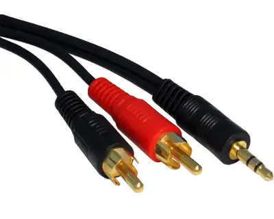 LINKOM 3.5mm na 2 RCA 3m