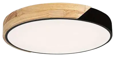 RABALUX Maple, plafonjera,mat crna, LED 24W 1760lm 4000K 42cm