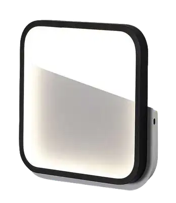 RABALUX Razzi zidna lampa LED13W D26cm crna