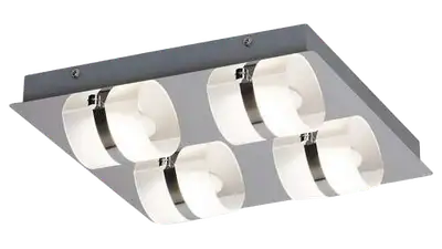 RABALUX Tony plafonjera  LED 4x5W,hrom,IP44