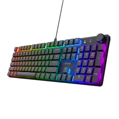 TRUST GXT866 TORIX gaming tastatura US crna