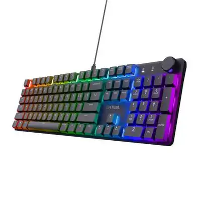TRUST GXT866 TORIX gaming tastatura US crna